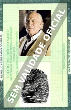 Imagem hipotética representando a carteira de identidade de Manuel de Blas