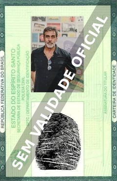 Imagem hipotética representando a carteira de identidade de Marcos Prado