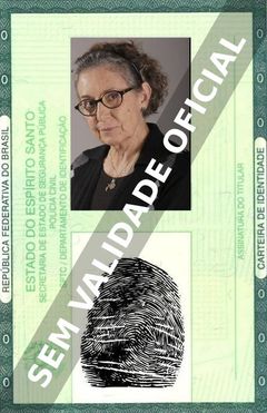Imagem hipotética representando a carteira de identidade de Margarida Carpinteiro