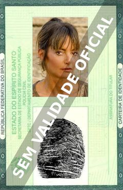 Imagem hipotética representando a carteira de identidade de Maria de Lima