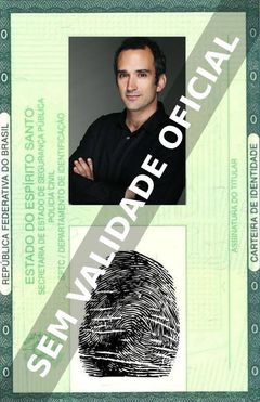 Imagem hipotética representando a carteira de identidade de Marko Cindric