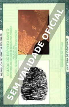Imagem hipotética representando a carteira de identidade de Matheus Abreu