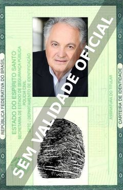 Imagem hipotética representando a carteira de identidade de Michael Durrell