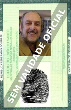 Imagem hipotética representando a carteira de identidade de Miele