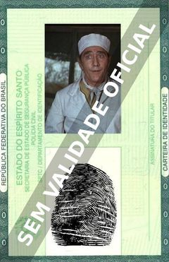 Imagem hipotética representando a carteira de identidade de Mike Robelo