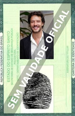 Imagem hipotética representando a carteira de identidade de Nando Rodrigues