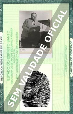 Imagem hipotética representando a carteira de identidade de Noro Morales