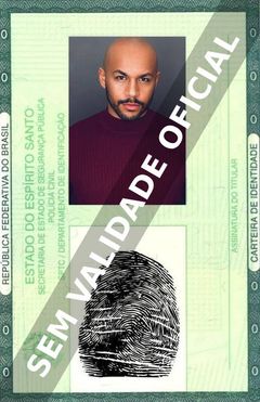 Imagem hipotética representando a carteira de identidade de Omar Ghonim