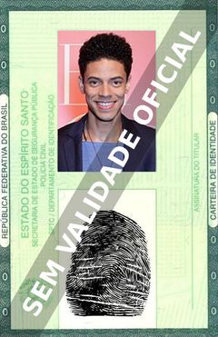 Imagem hipotética representando a carteira de identidade de Paulo Lessa