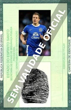 Imagem hipotética representando a carteira de identidade de Phil Jagielka