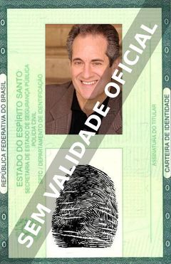 Imagem hipotética representando a carteira de identidade de R. Martin Klein