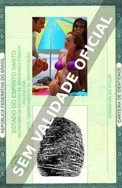 Imagem hipotética representando a carteira de identidade de Reinaldo Figueiredo