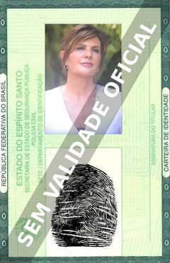 Imagem hipotética representando a carteira de identidade de Renee Props