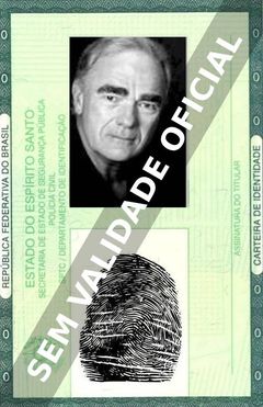 Imagem hipotética representando a carteira de identidade de Robert McKee