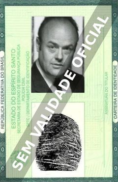 Imagem hipotética representando a carteira de identidade de Roland Amstutz