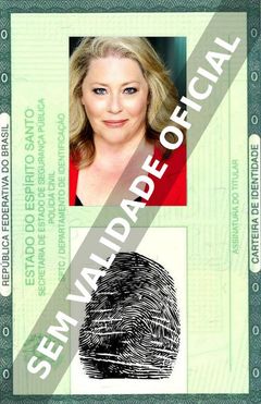 Imagem hipotética representando a carteira de identidade de Shannon K. Dunn