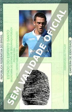 Imagem hipotética representando a carteira de identidade de Stefan de Vrij