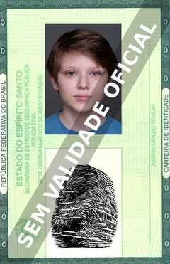 Imagem hipotética representando a carteira de identidade de Stepan Sereda