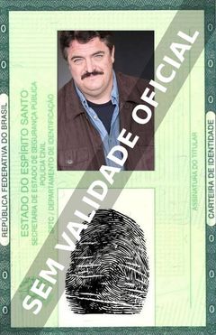 Imagem hipotética representando a carteira de identidade de Steven W. Bailey