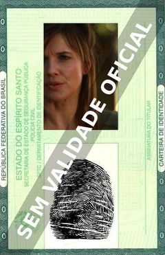 Imagem hipotética representando a carteira de identidade de Susan Diol