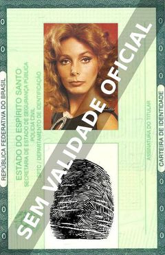 Imagem hipotética representando a carteira de identidade de Thelma Elita