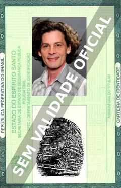 Imagem hipotética representando a carteira de identidade de Thierry Tremouroux