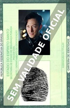 Imagem hipotética representando a carteira de identidade de Todd Haberkorn