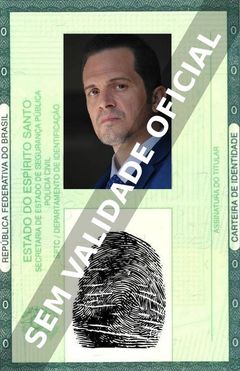 Imagem hipotética representando a carteira de identidade de Vinicius Zorin-Machado