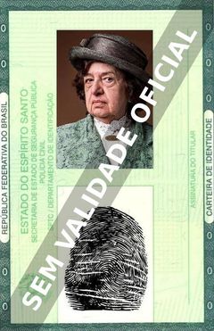 Imagem hipotética representando a carteira de identidade de Walderez de Barros