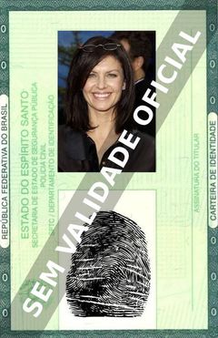 Imagem hipotética representando a carteira de identidade de Wendy Crewson