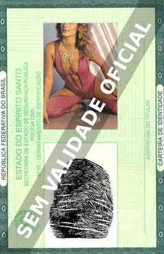 Imagem hipotética representando a carteira de identidade de Wilma Dias