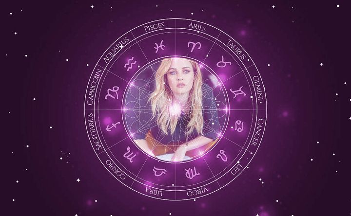 Imagem representando o mapa astral de Ambyr Childers