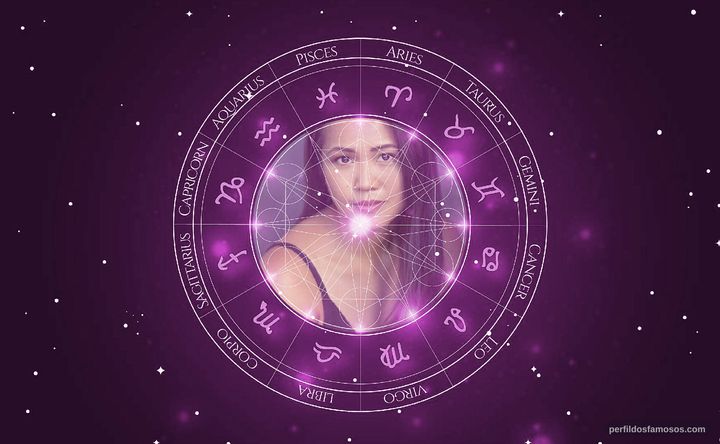 Imagem representando o mapa astral de Anna Lee