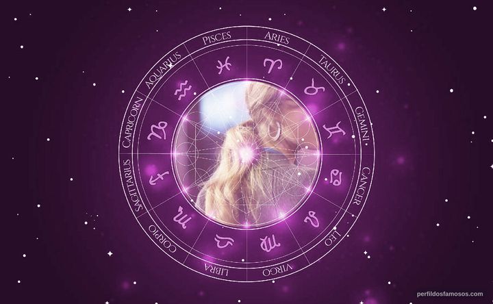 Imagem representando o mapa astral de Britt Irvin