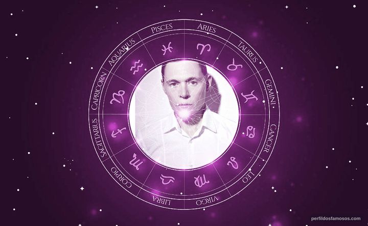 Imagem representando o mapa astral de Burn Gorman