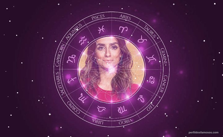 Imagem representando o mapa astral de Camila Lucciola