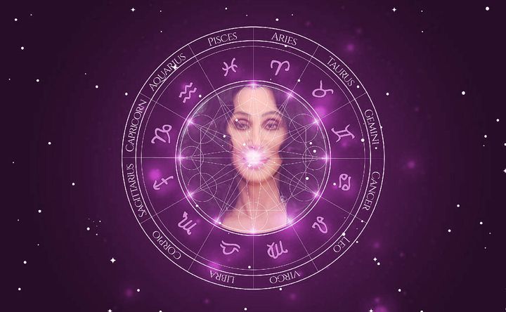 Imagem representando o mapa astral de Cher