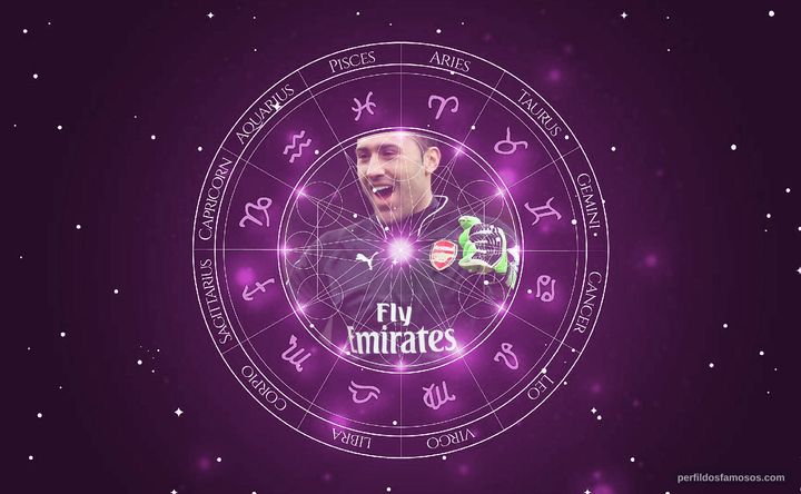 Imagem representando o mapa astral de David Ospina