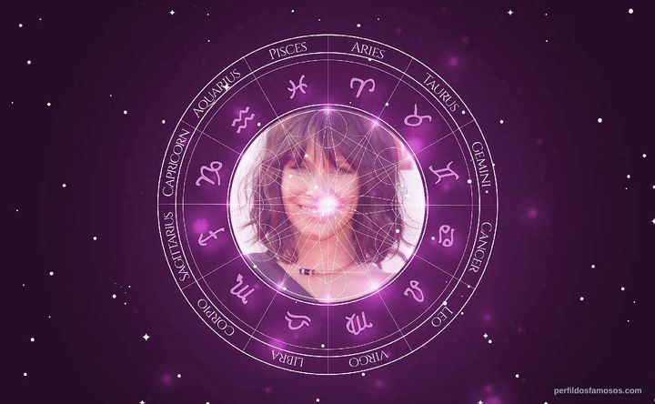 Imagem representando o mapa astral de Evangeline Lilly