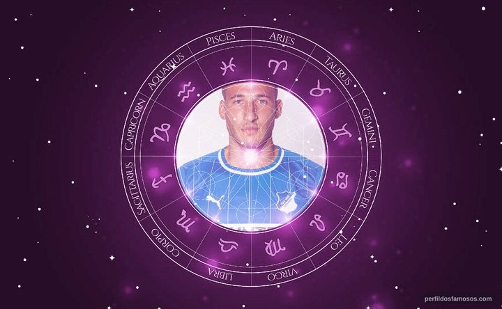 Imagem representando o mapa astral de Fabian Johnson