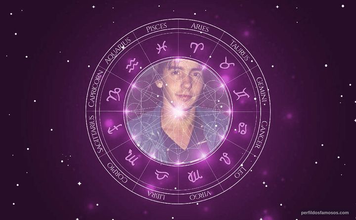 Imagem representando o mapa astral de Flávio Guarnieri