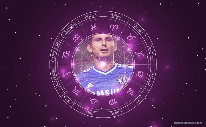 Imagem representando o mapa astral de Frank Lampard