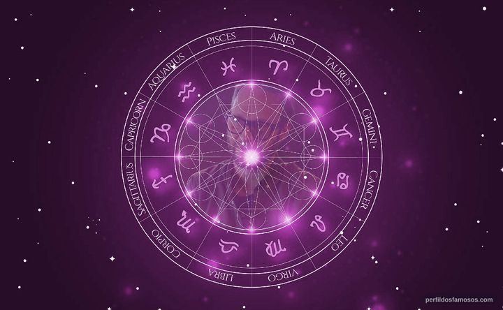 Imagem representando o mapa astral de Georg Holm
