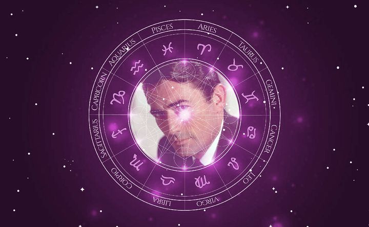 Imagem representando o mapa astral de Gregory Peck