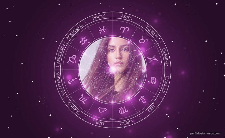 Imagem representando o mapa astral de Isabela Souza