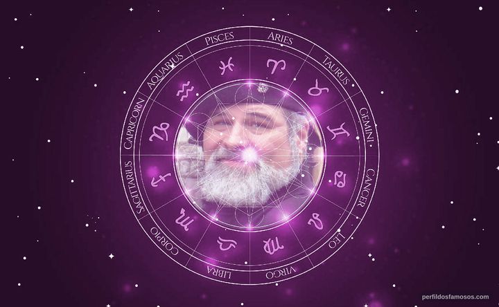 Imagem representando o mapa astral de J. David Brimmer