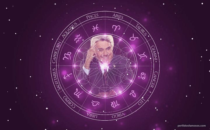 Imagem representando o mapa astral de Jay Leno