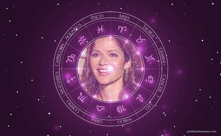 Imagem representando o mapa astral de Jill Hennessy
