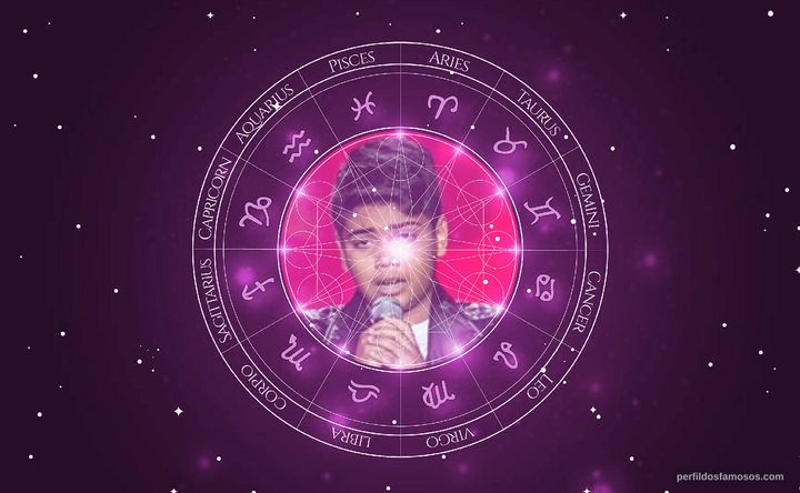Imagem representando o mapa astral de João Pedro Borges
