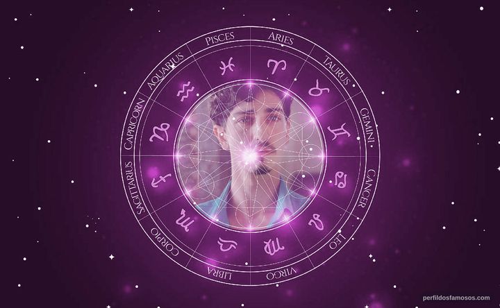 Imagem representando o mapa astral de Johnny Massaro